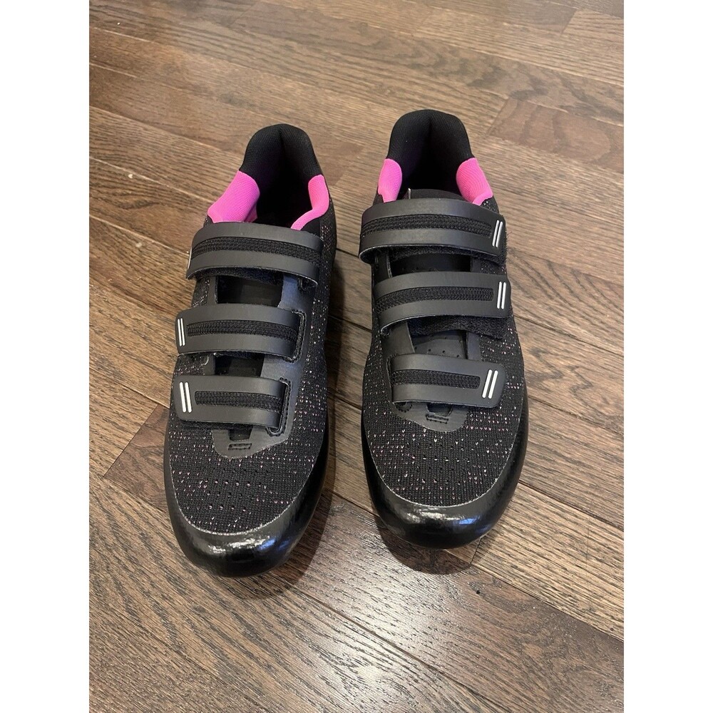 TOMMASO Terra 100 Black Pink Cycling Shoes Womens Size US 10.5 EUR 42